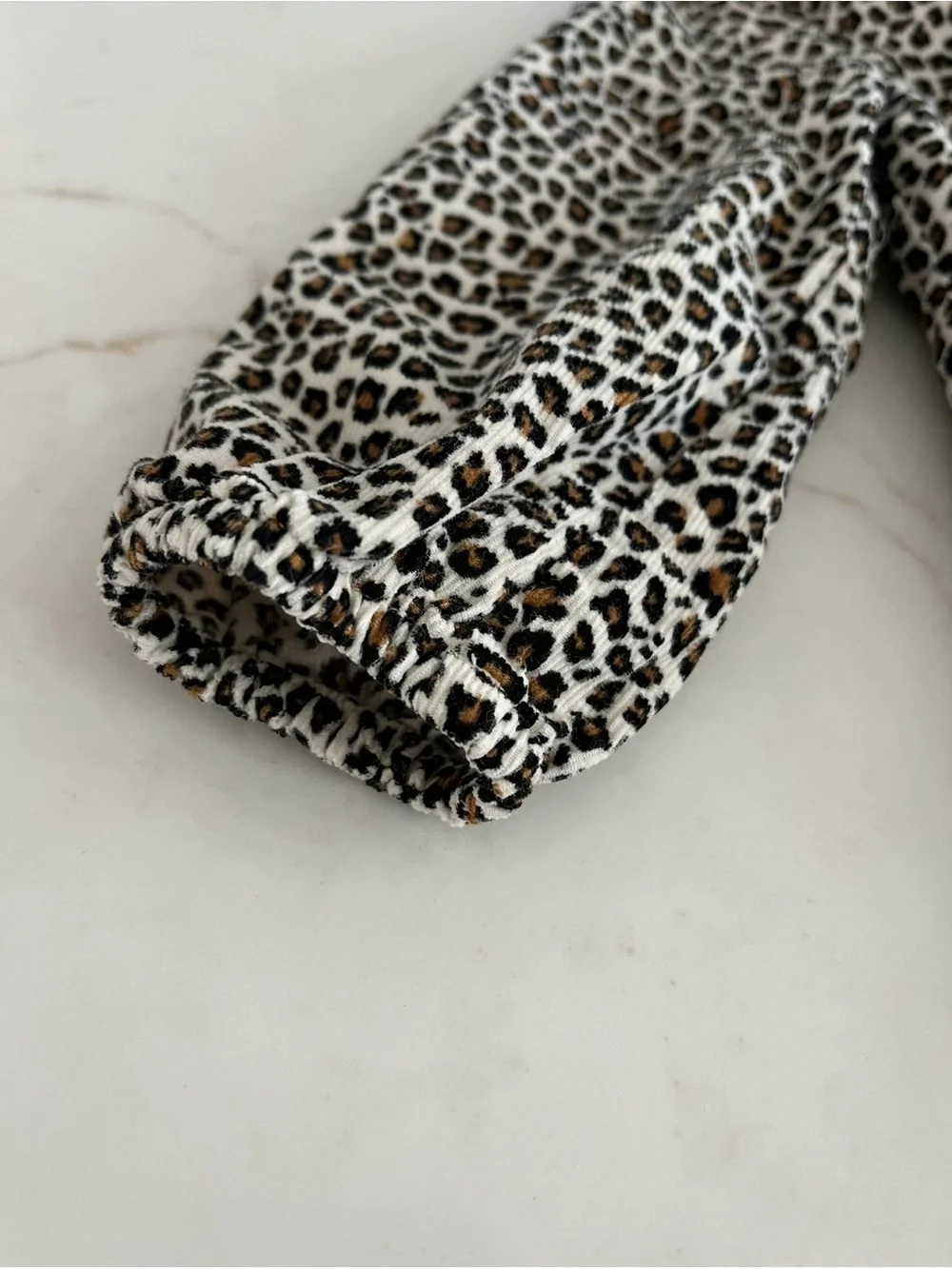 GAP Kids Leopard-Print Tunic Dress - Black & Cream